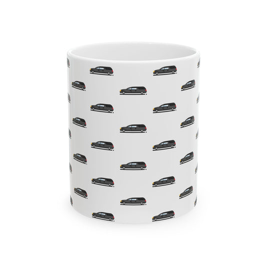 Funeral Professional Mug with Hearses