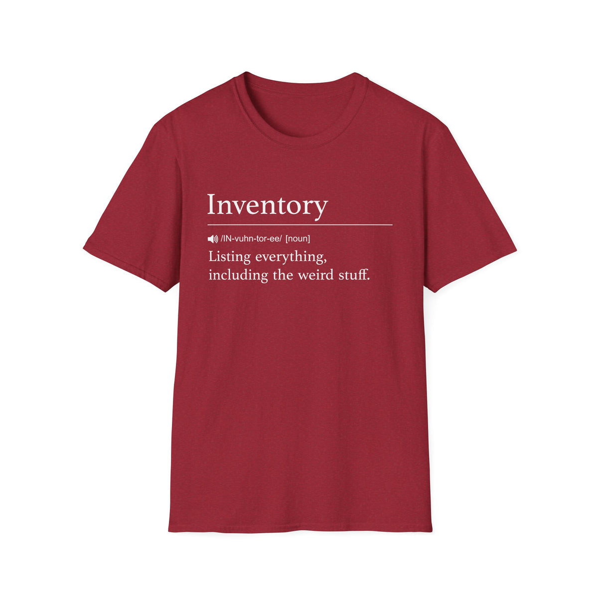 Inventory Definition T-Shirt