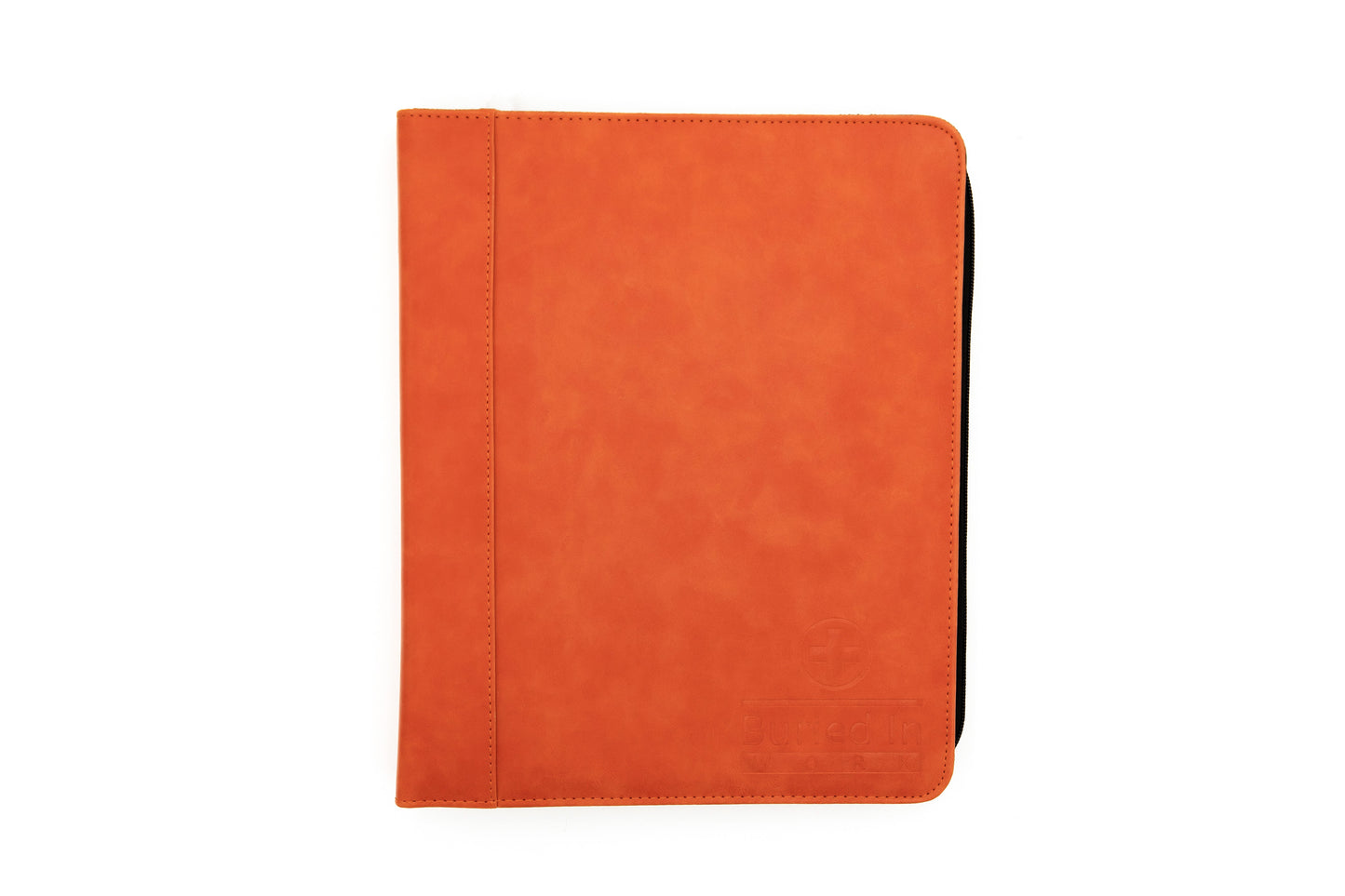 The premium faux leather CLEAR Kit Essentials binder
