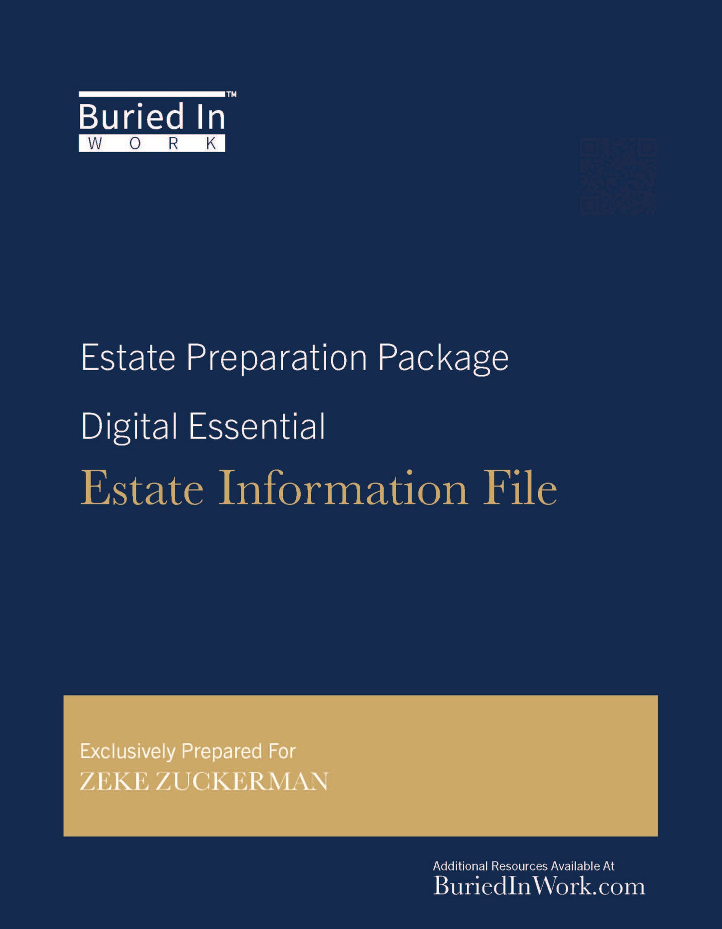 Estate Preparation Package