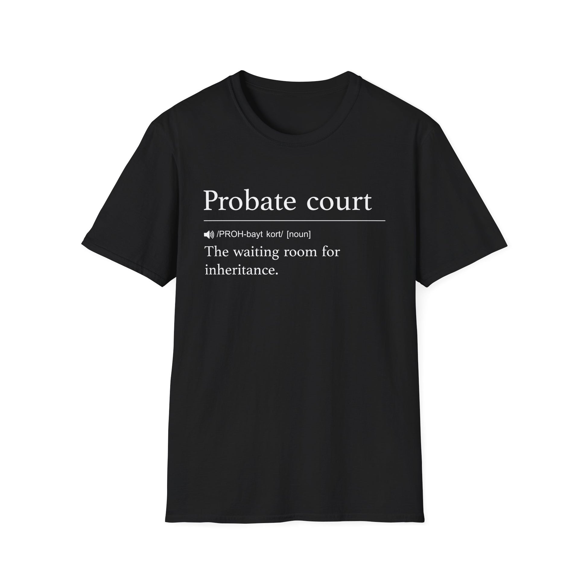 Probate Court Waiting Room T-Shirt