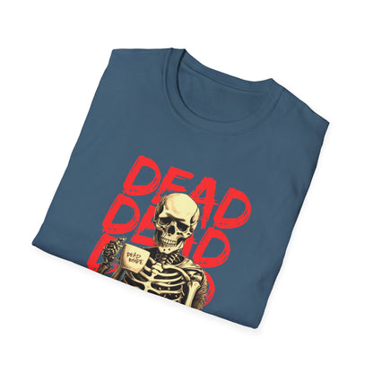 "Dead Inside" Skeleton Coffee Unisex T-Shirt