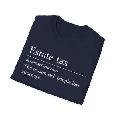 Estate Tax Love Attorneys T-Shirt