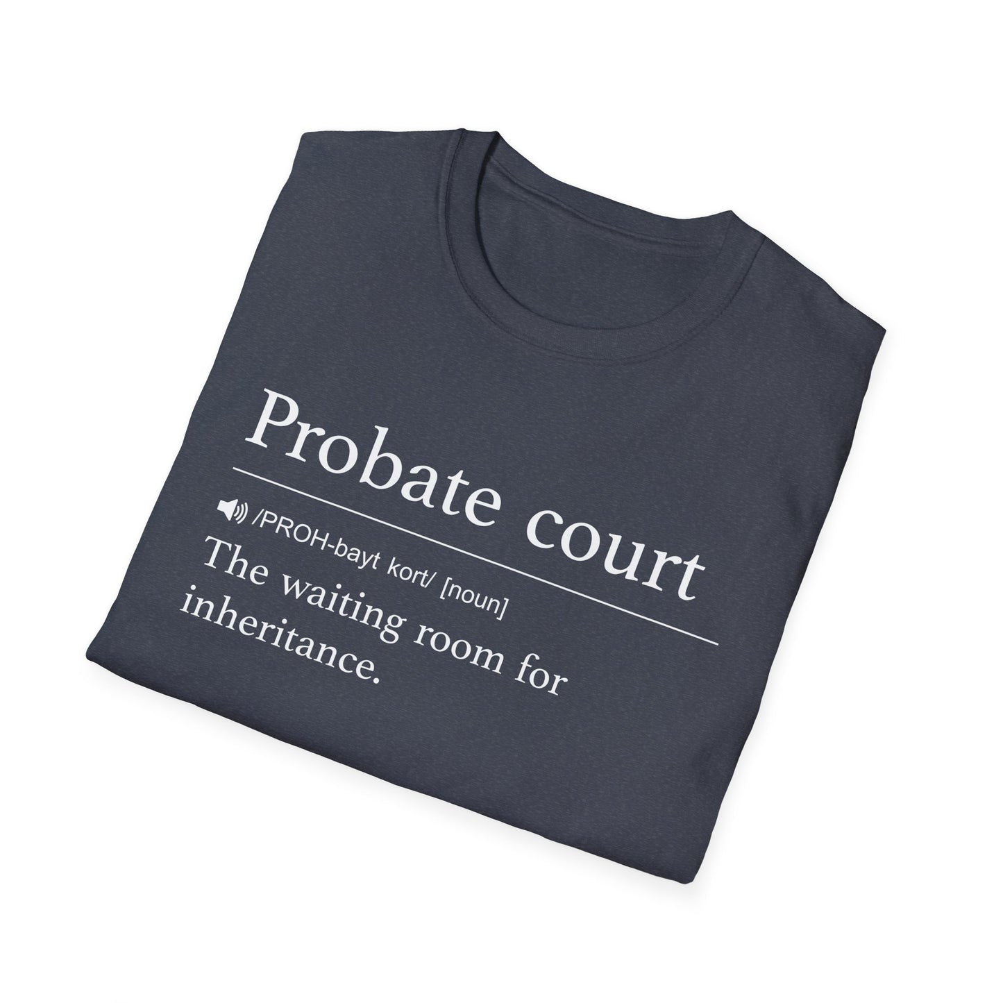 Probate Court Waiting Room T-Shirt