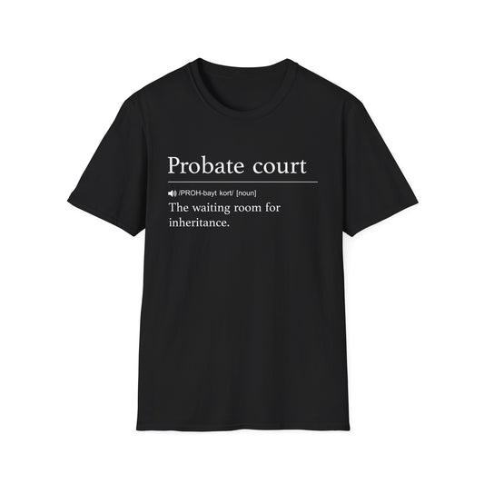 Probate Court Waiting Room T-Shirt