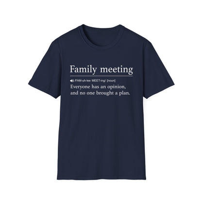 Family Meeting Definition T-Shirt