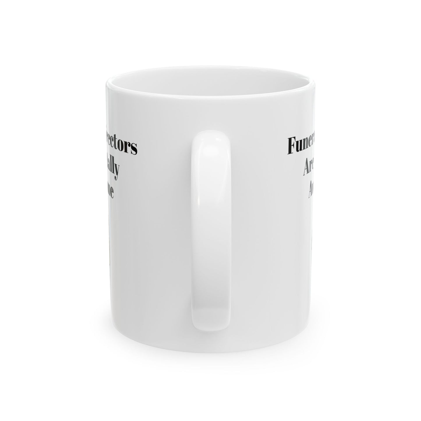 Toe Tag Foot Pun Funeral Directors Mug