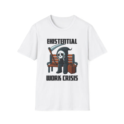 Existential Work Crisis Grim Reaper T-Shirt