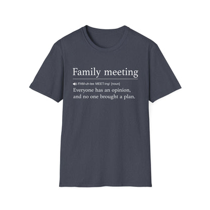 Family Meeting Definition T-Shirt