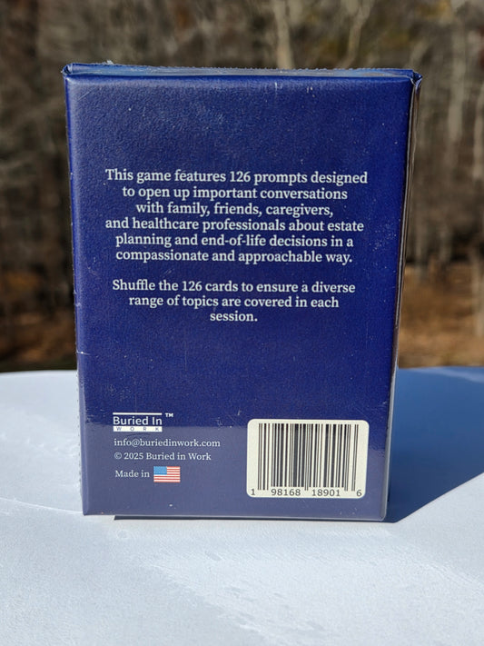 Nothing Left Unsaid™: A Game for Life’s Most Important Conversations