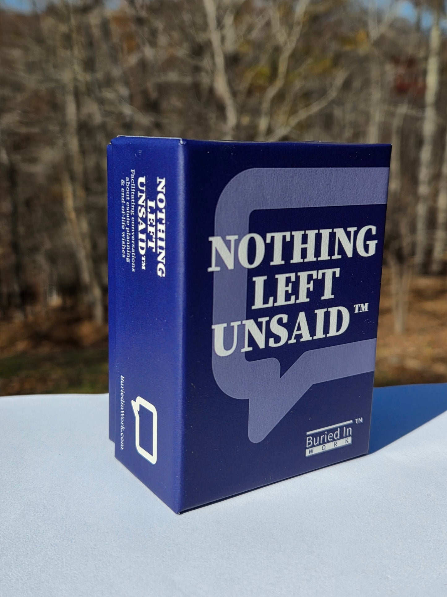 Nothing Left Unsaid™: A Game for Life’s Most Important Conversations