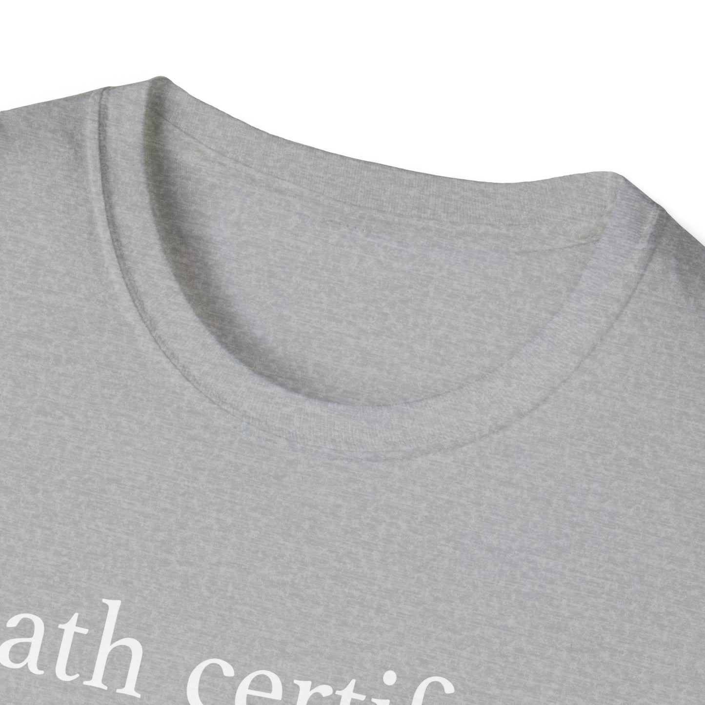 Death Certificate Most Requested T-Shirt