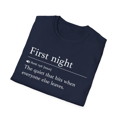 First Night Definition T-Shirt