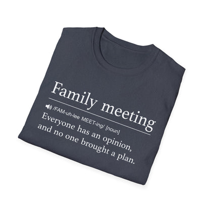 Family Meeting Definition T-Shirt
