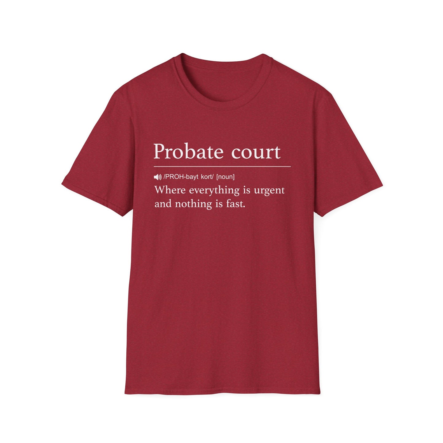 Probate Court Definition T-Shirt