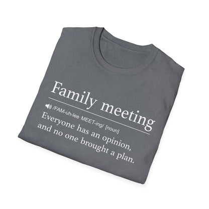 Family Meeting Definition T-Shirt