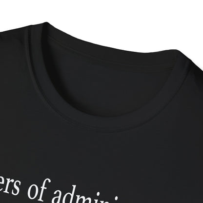 Letters of Administration Definition T-Shirt