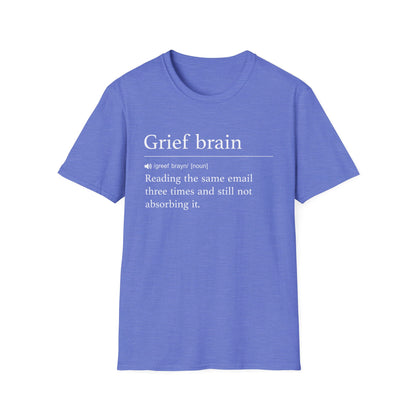 Grief Brain Reading It Again T-Shirt