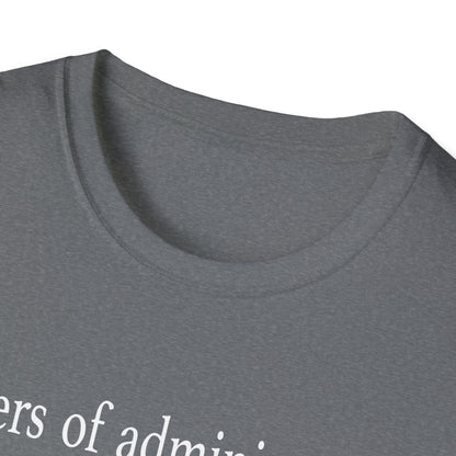 Letters of Administration Definition T-Shirt
