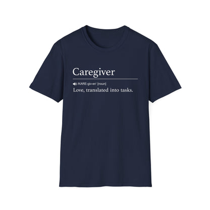 Caregiver Definition T-Shirt