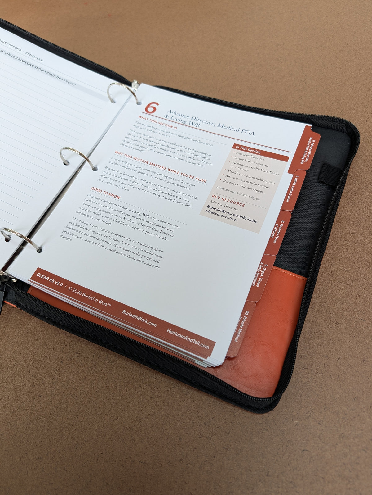 The CLEAR Kit key storage and labeling system