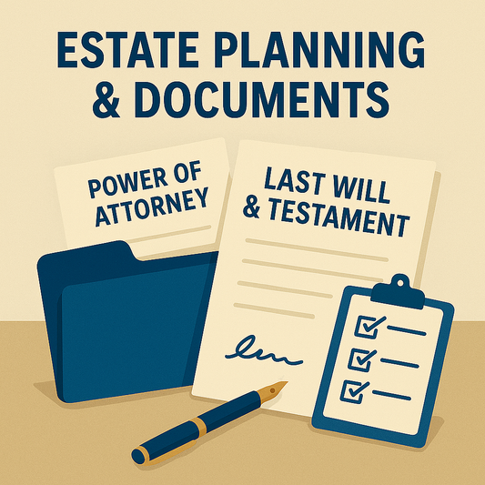 Introduction to Estate Planning & Organization (Monday, July 20 at 6:00 PM Eastern)