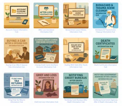 A thumbnail image of many information hubs.