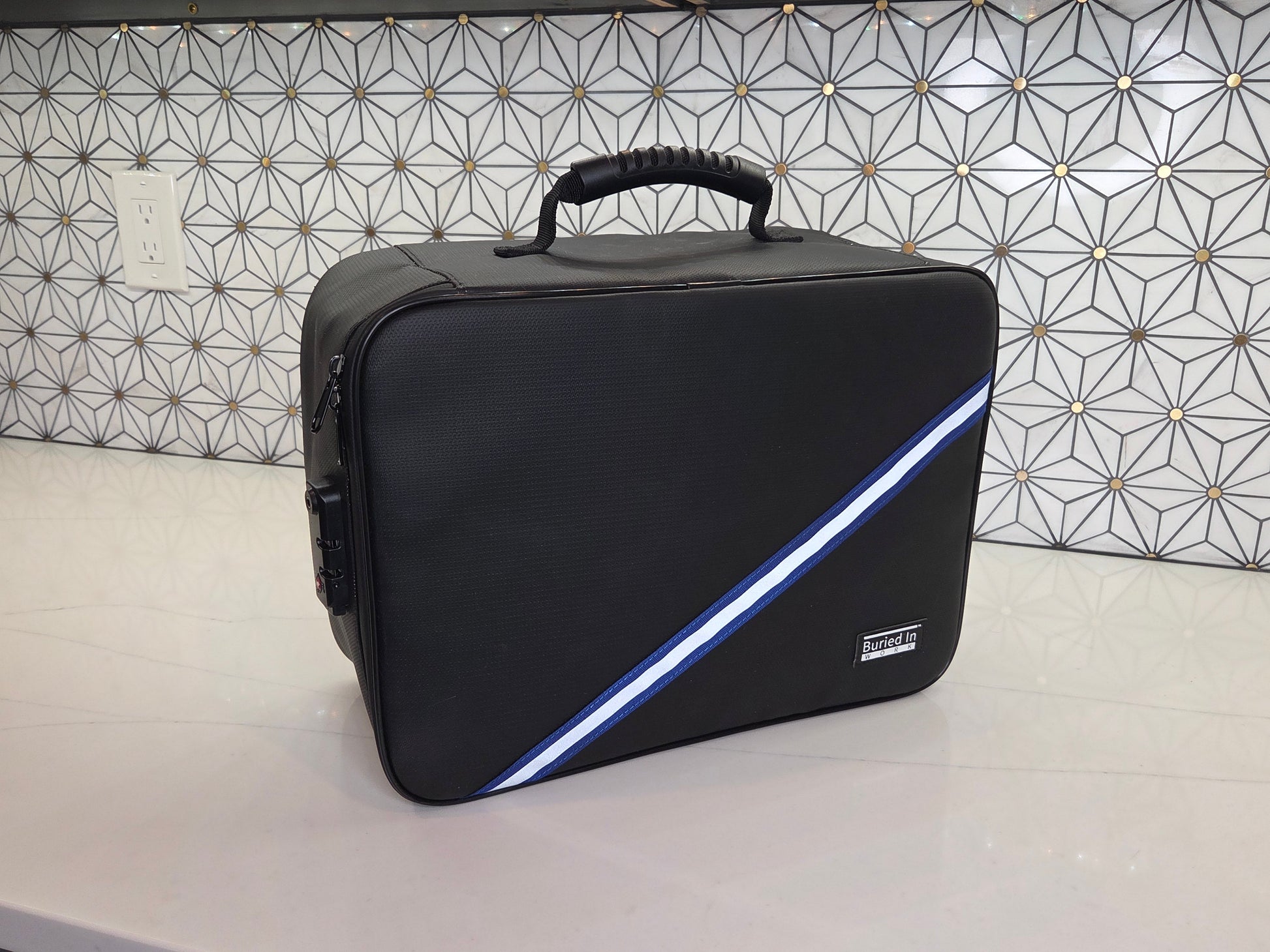 Large fire and water resistant storage case