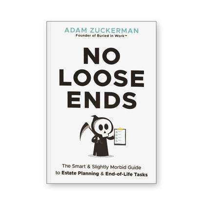 No Loose Ends by Adam Zuckerman, front cover