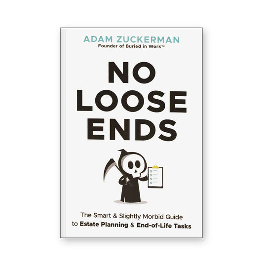 No Loose Ends by Adam Zuckerman, front cover