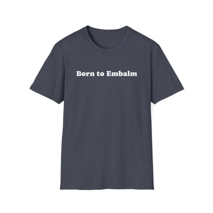 Heather Navy t-shirt, front