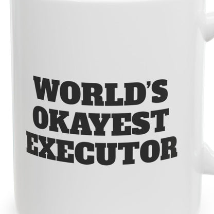 Close-up of the World's Okayest Executor design