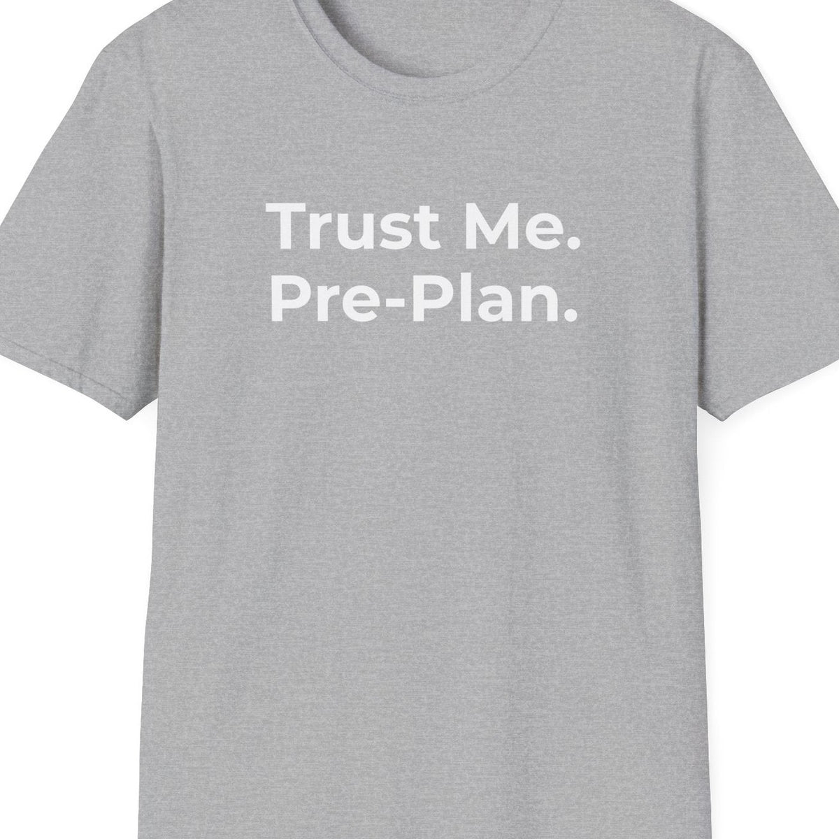 Close-up of the Trust Me Pre Plan Funeral design