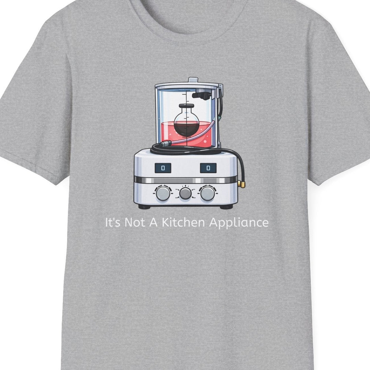 Close-up of the Not A Kitchen Appliance Embalming Machine design