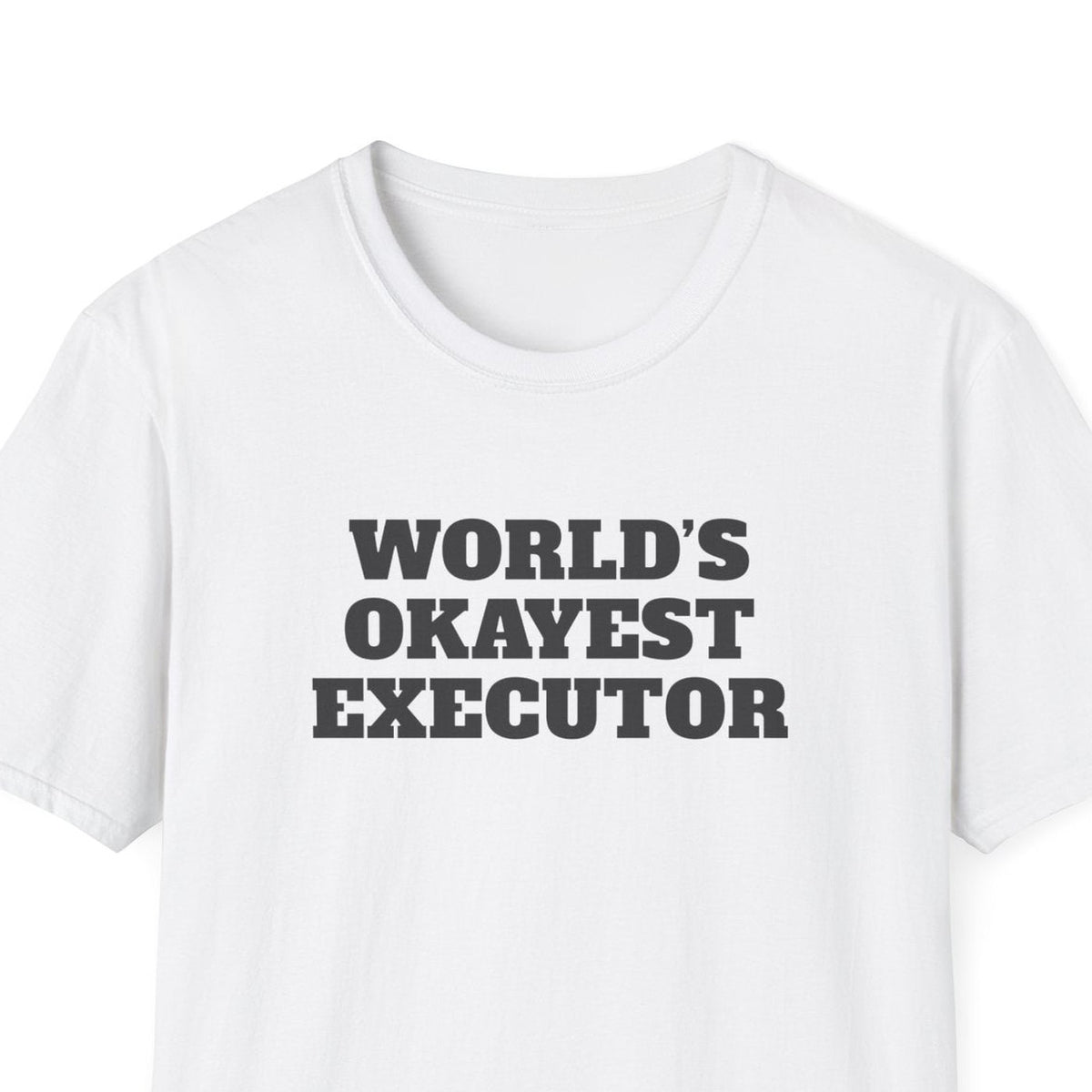 Close-up of the World's Okayest Executor design