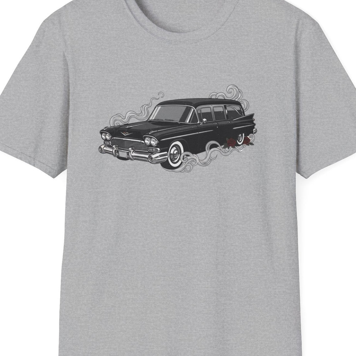 Close-up of the Hearse Driving Fast design