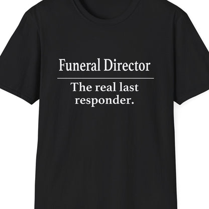 Close-up of the Funeral Director Last Responder design