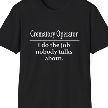 Close-up of the Crematory Operator Definition design