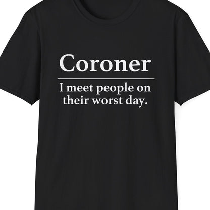 Close-up of the Coroner Definition design