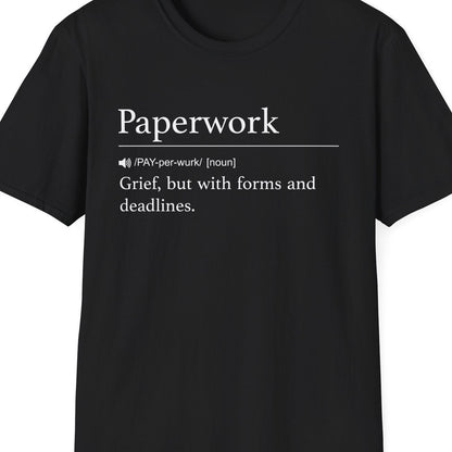 Close-up of the Paperwork Definition design