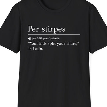 Close-up of the Per Stirpes Definition design