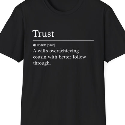 Close-up of the Trust Definition design
