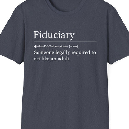 Close-up of the Fiduciary Definition design