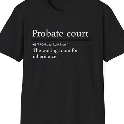 Close-up of the Probate Court Waiting Room design