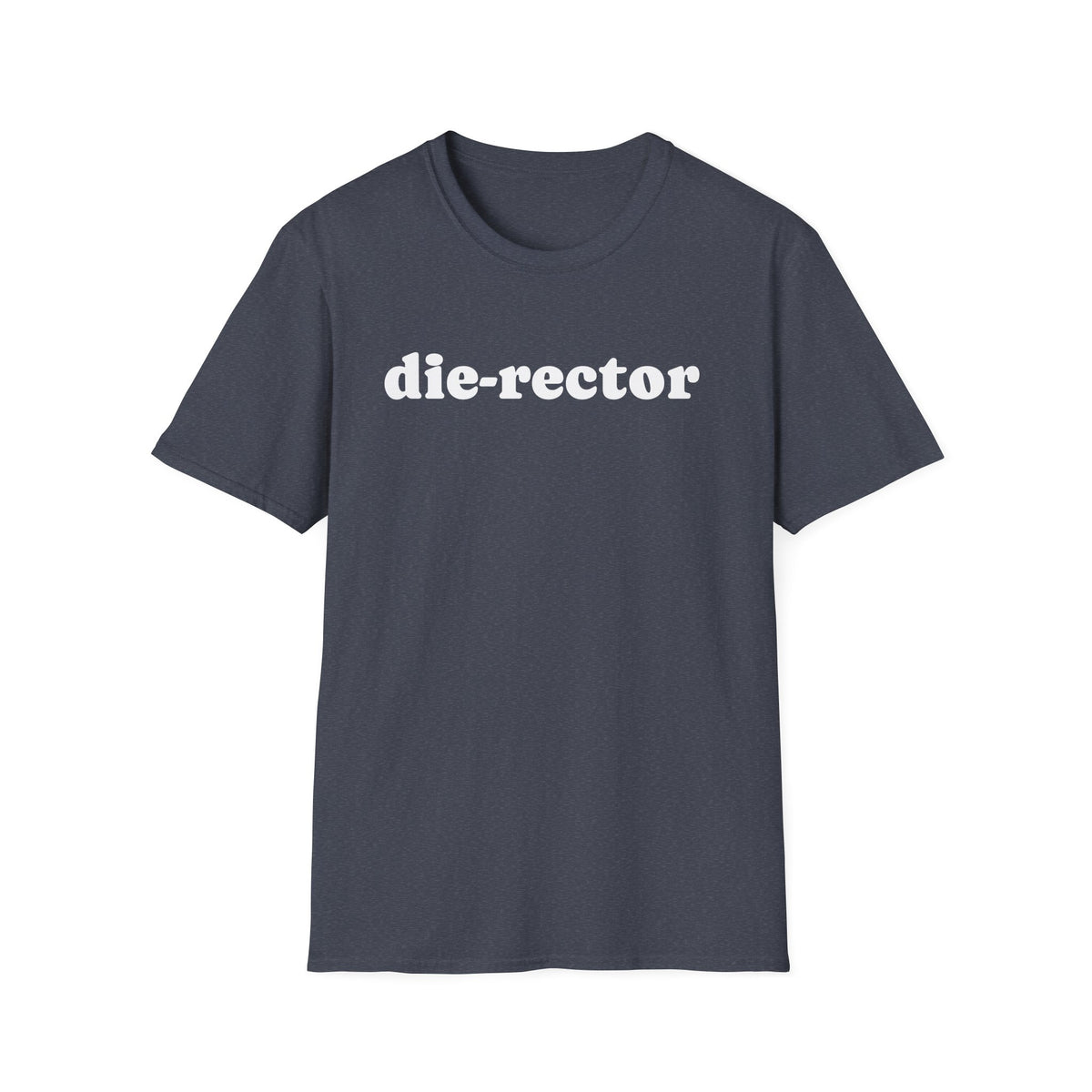 Heather Navy t-shirt, front
