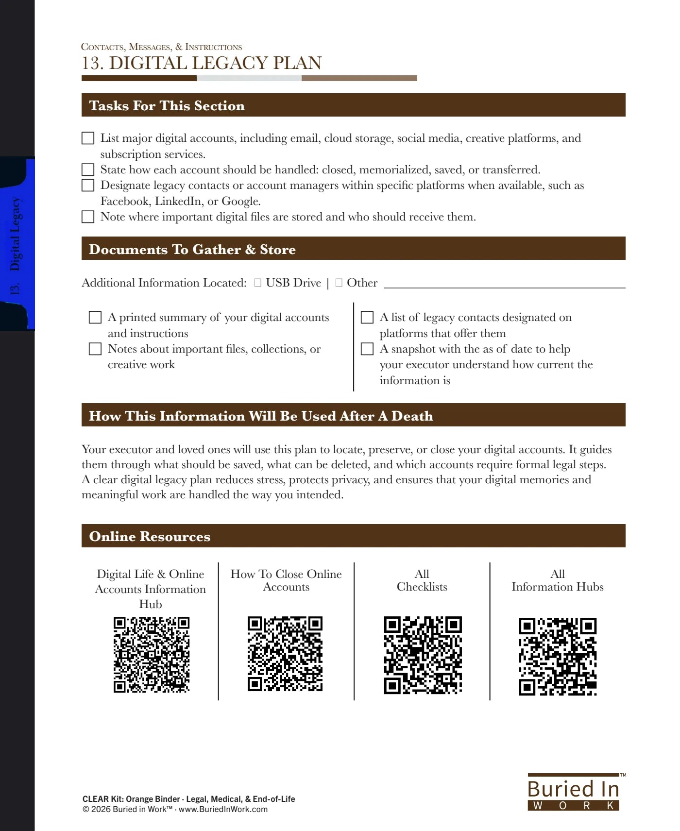 Digital Legacy Plan, page 2 — page 2 of 10