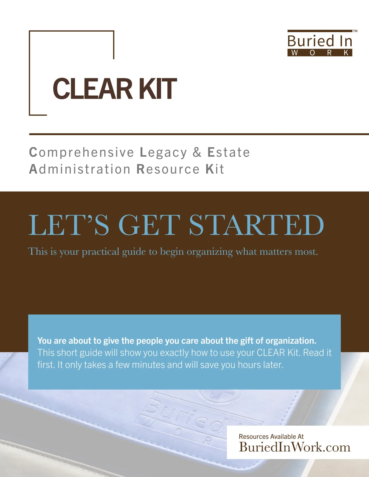 Getting Started Booklet, page 1 — page 1 of 12