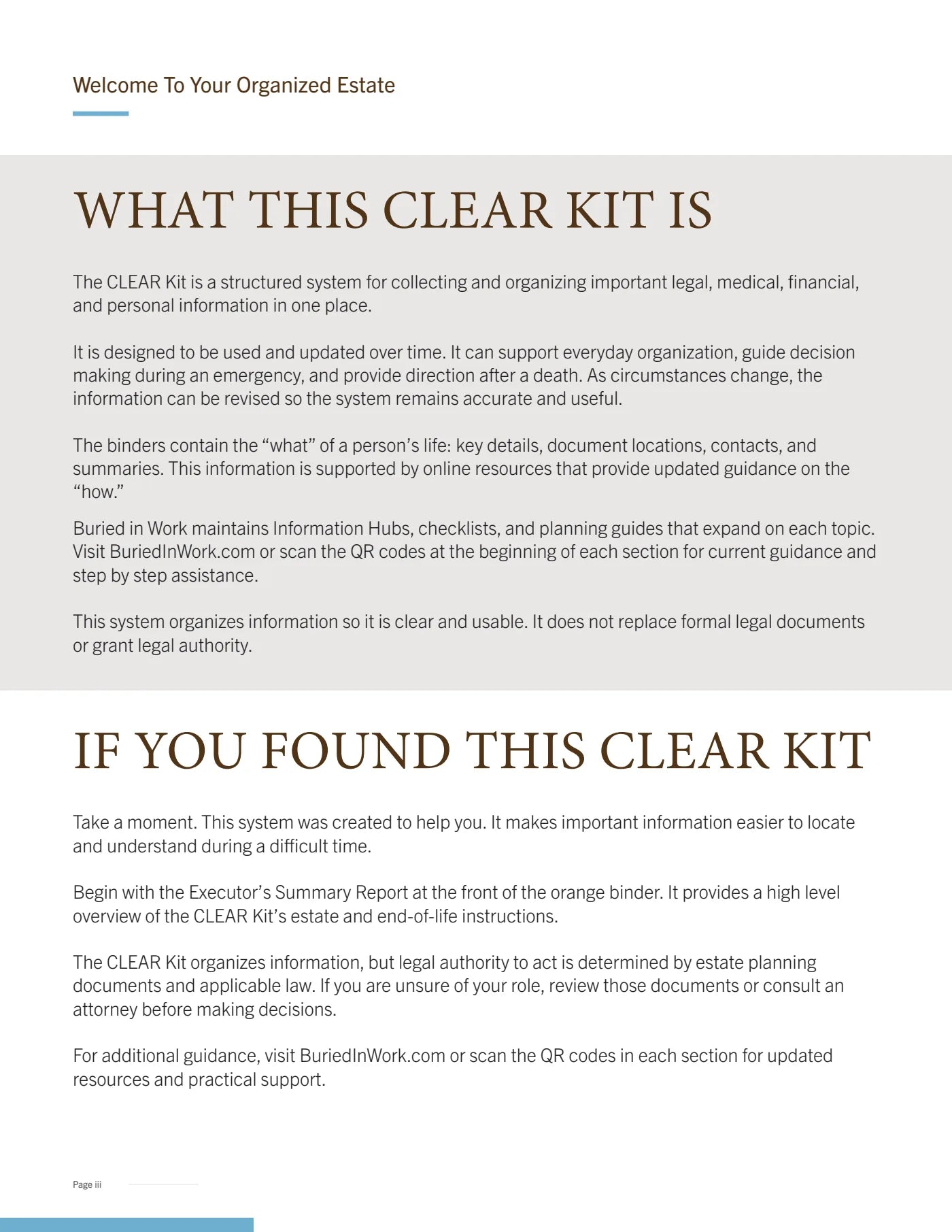 Getting Started Booklet, page 3 — page 3 of 12