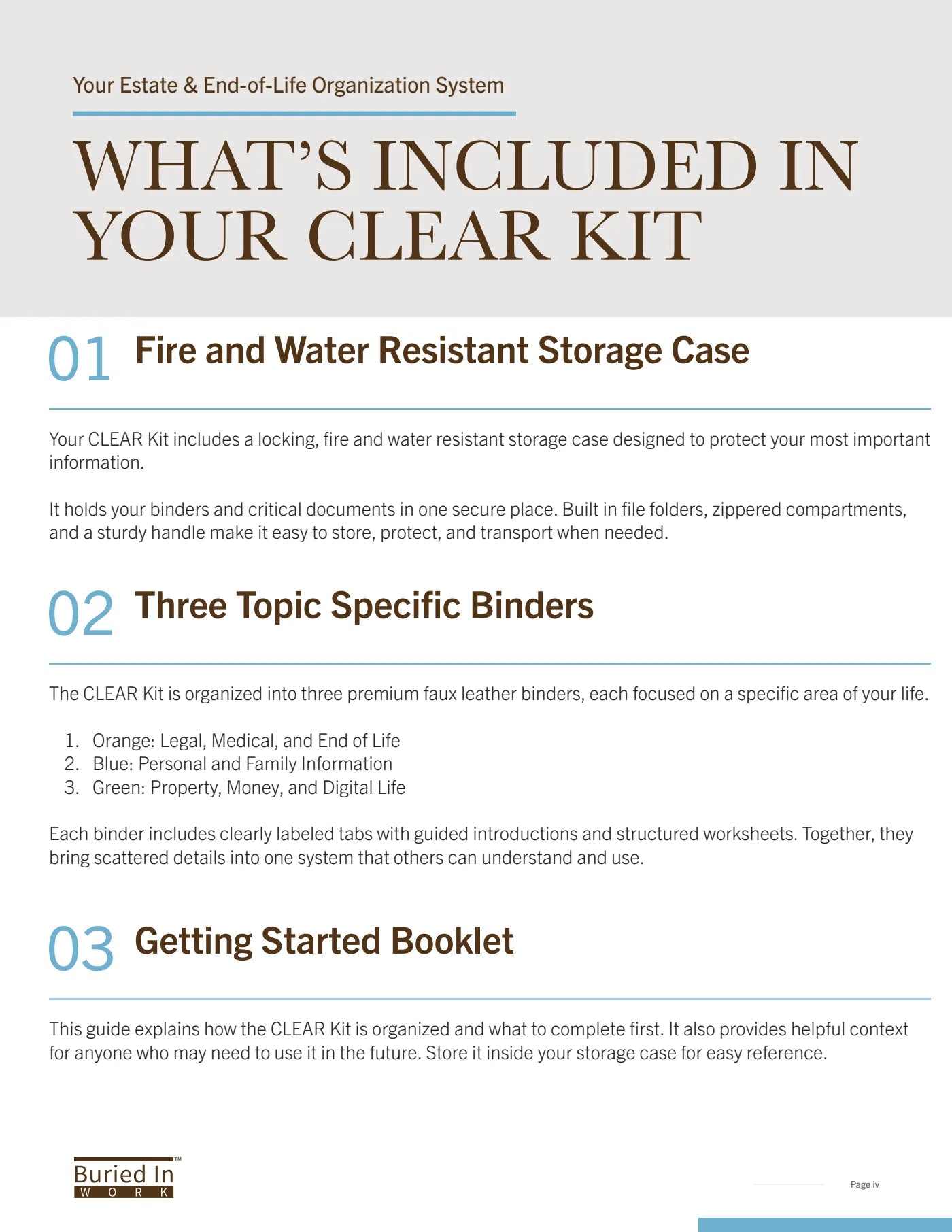 Getting Started Booklet, page 4 — page 4 of 12