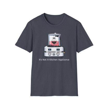 Heather Navy t-shirt, front